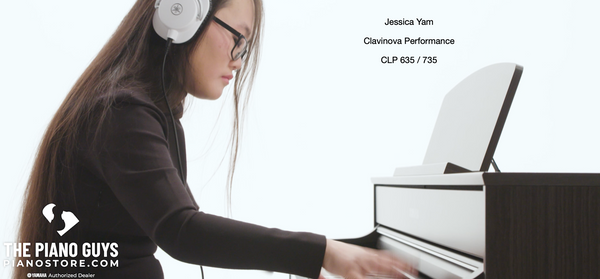 Yamaha Clavinova CLP 735 - Rosewood on sale – The Piano Guys Piano Store